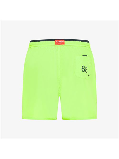swim pant fluo detail SUN 68 BEACH | H3610663